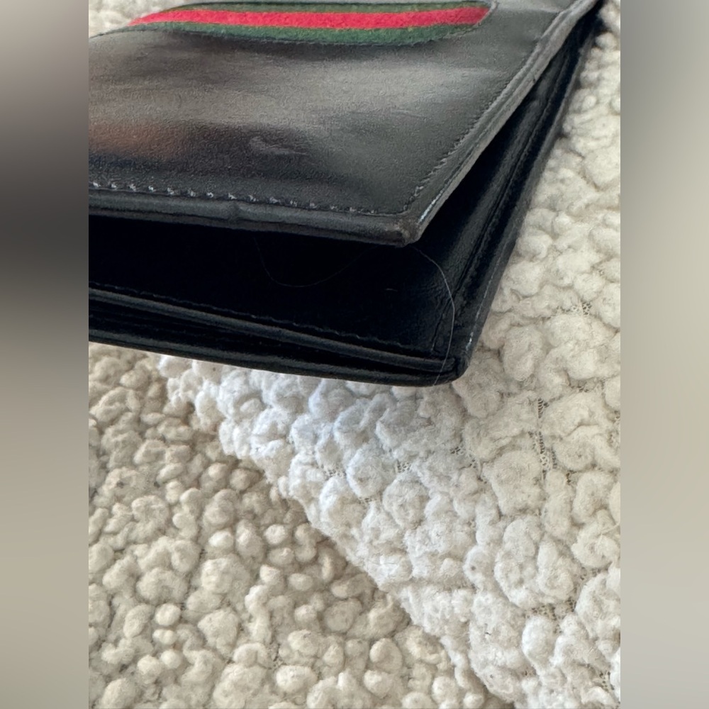 Gucci Authentic Vintage Bifold Long Leather Wallet - Picture 9 of 14